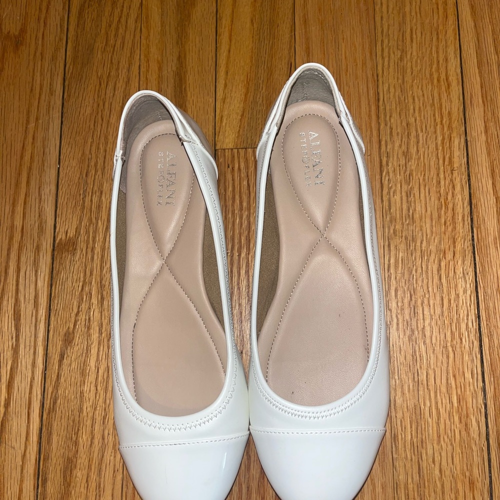 Alfani White Flats Minimalist Design